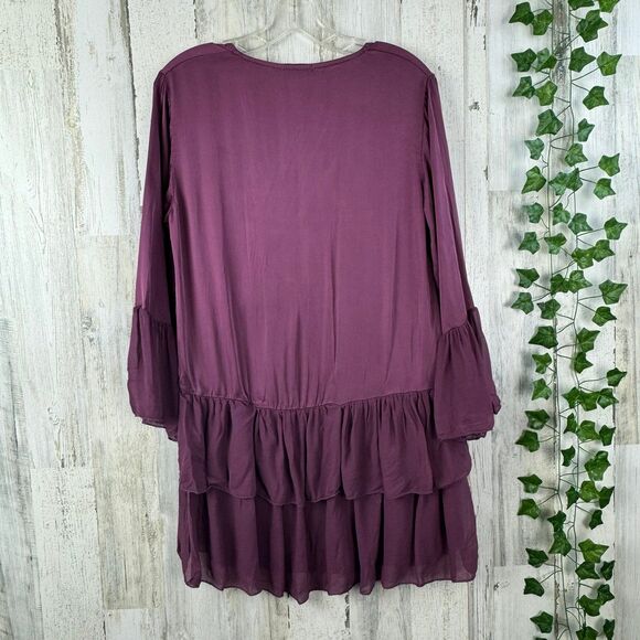 ANTONELLO SERIO MADE IN ITALY TUNIC TOP DRESS SIZE SMALL - Picture 2 of 6